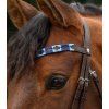 Čelenka polo Waldhausen X-Line Hnědá (Velikost COB, Barva black/ beige)