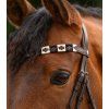 Čelenka polo Waldhausen X-Line Hnědá (Velikost COB, Barva black/ beige)